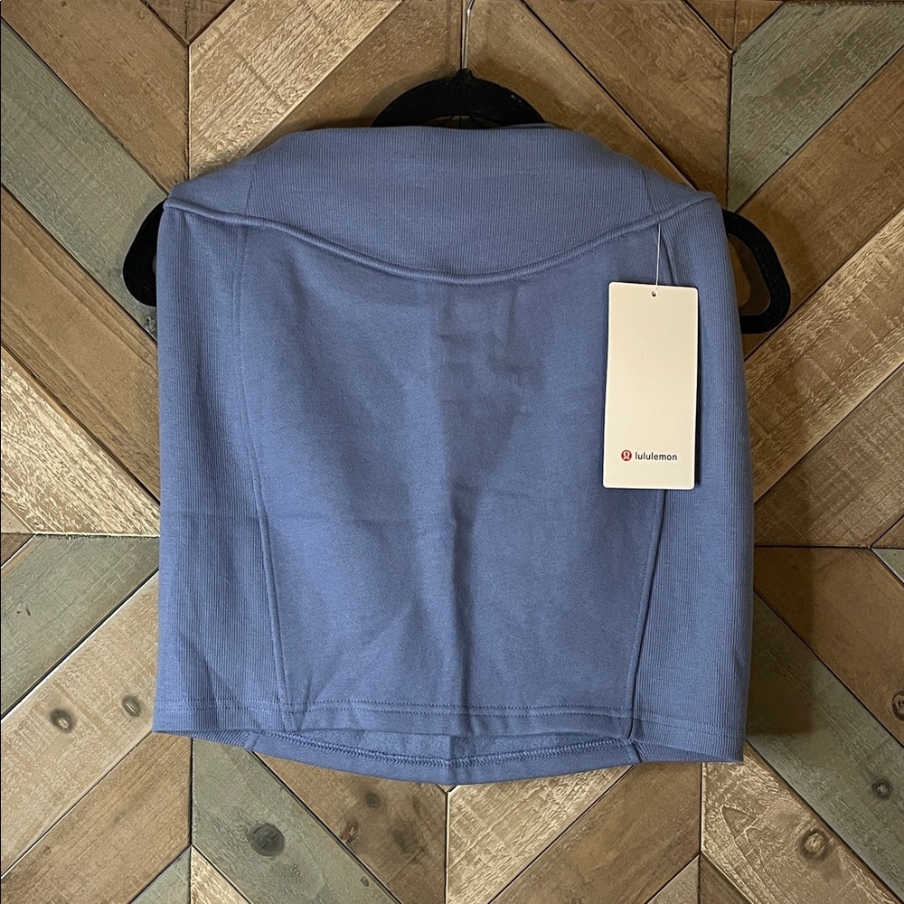 Lululemon Light Blue Scuba Mini Skirt, size S